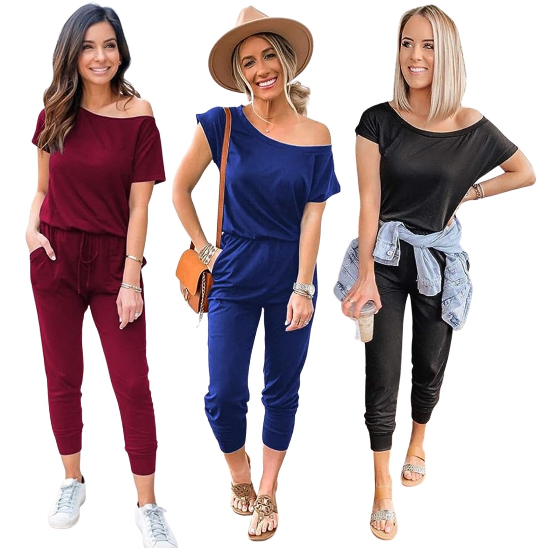 This Off the Shoulder Jumpsuit Has 34,200+ 5-Star Amazon Reviews This Off the Shoulder Jumpsuit Has 34,200+ 5-Star Amazon Reviews